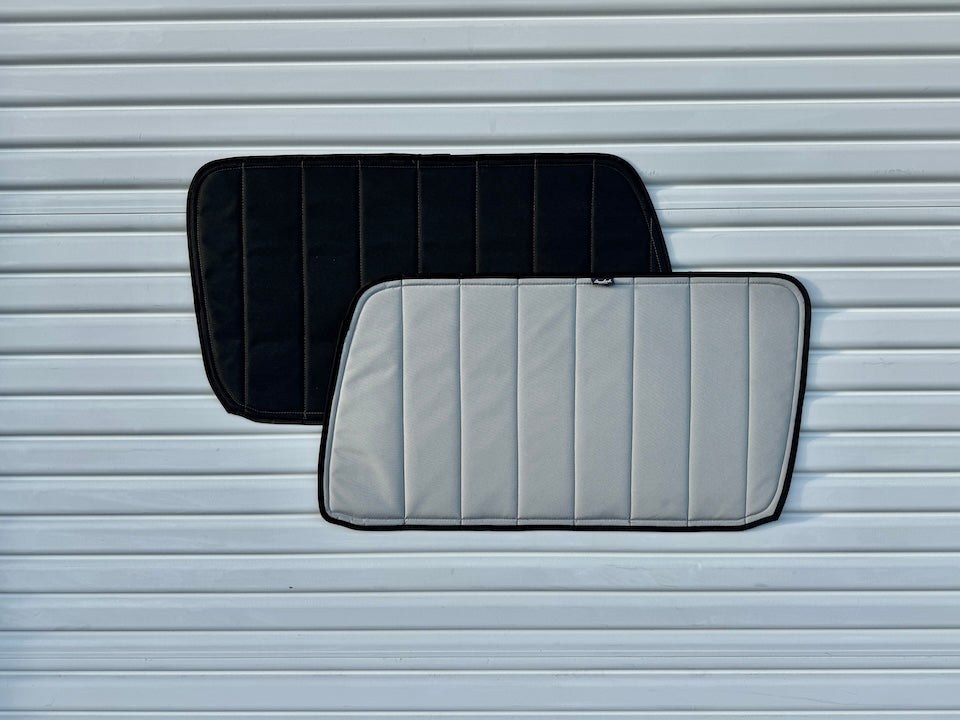 Toyota Land Cruiser (80 Series)- Rear Quarter Panel Window Covers (pair)