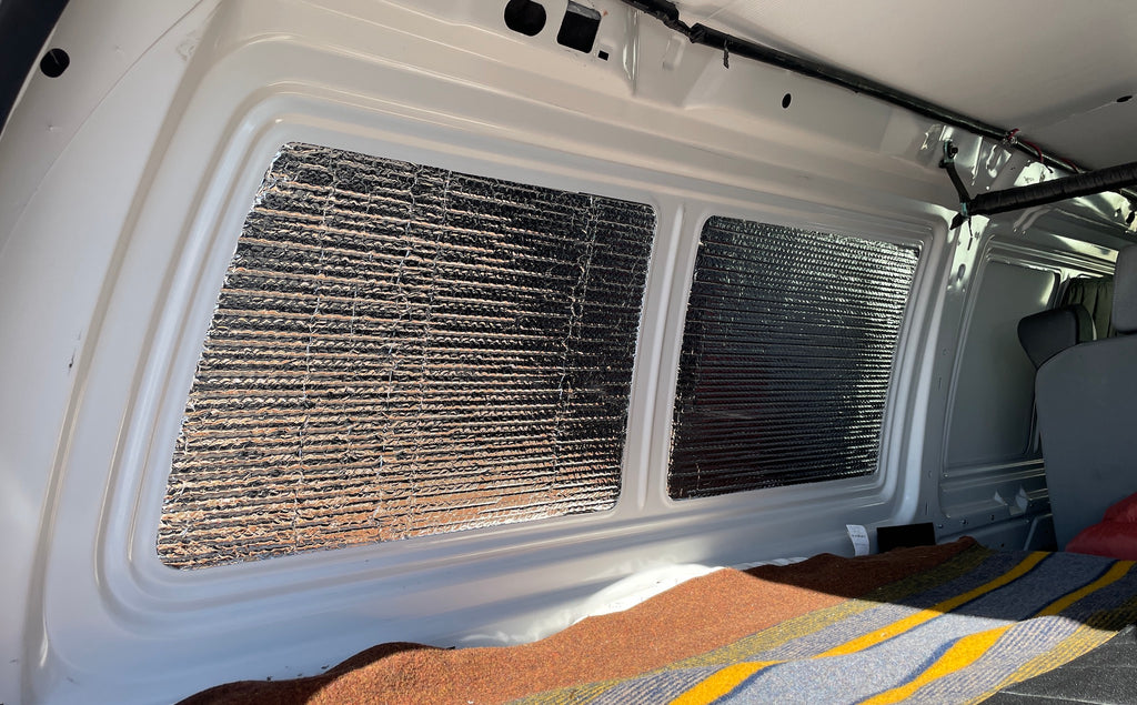 Ford Econoline- Cargo Driver-side and Rear Side Window Panel Covers ...