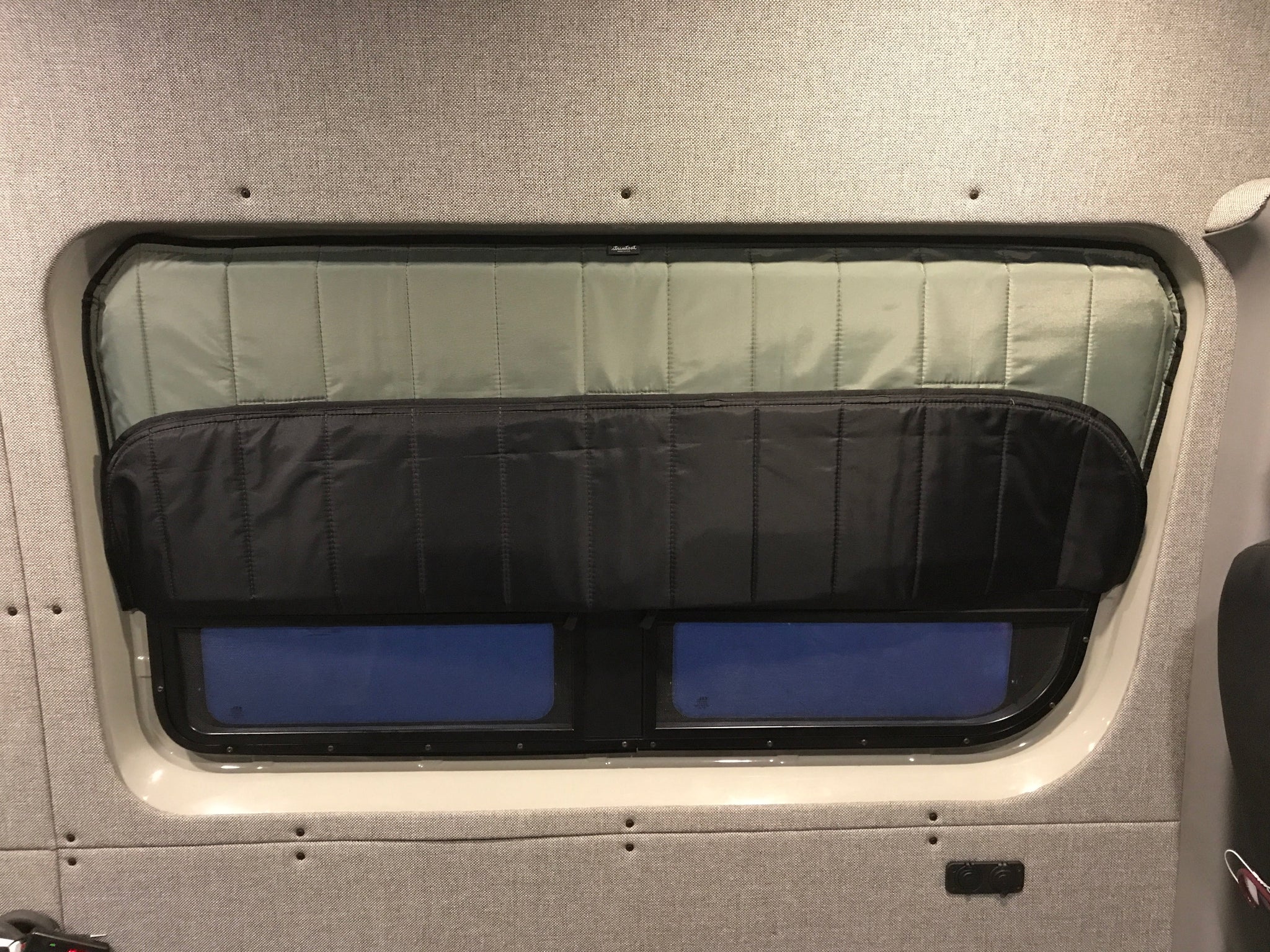 Mercedes Sprinter NCV3 (07-18)- Crew Window Cover (Driver-Side)