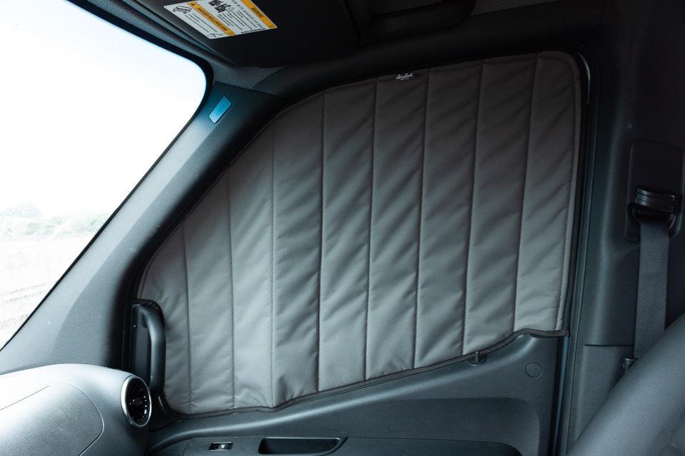 Mercedes Sprinter VS30 (2019+)- Front Door Window Covers (pair)
